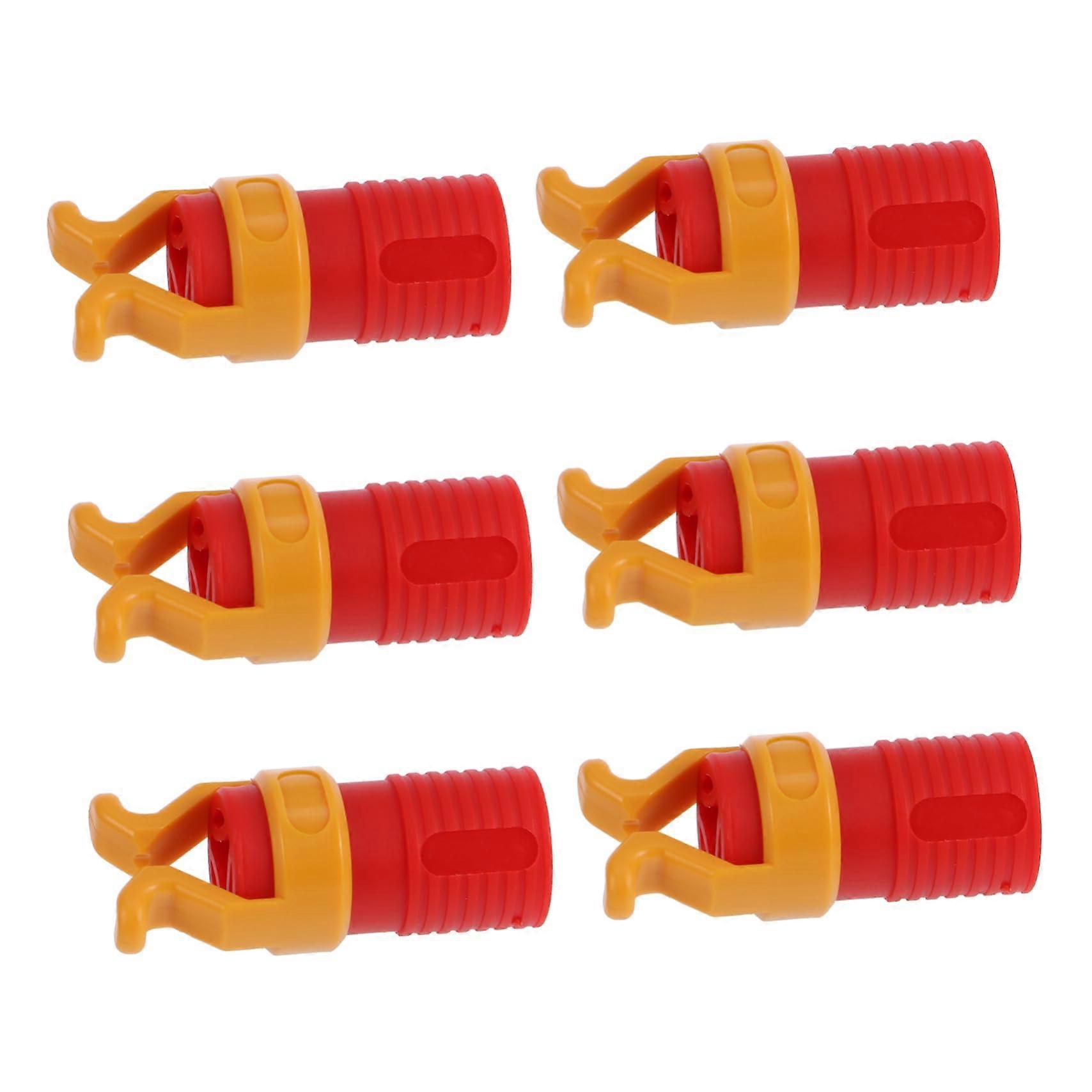 6-Piece ABS Plastic Screw Holders for Woodworking | Durable Screw Attachment Sleeves for DIYers and Professionals