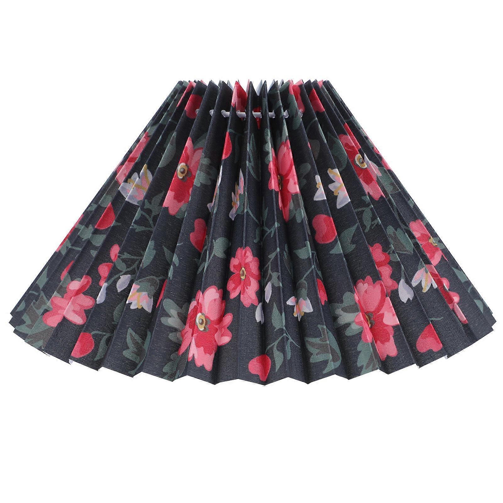 Tabletop Light Decoration Fabric Lampshade Dark Shape For Bedroom Simple Yet Charming 1Pcs