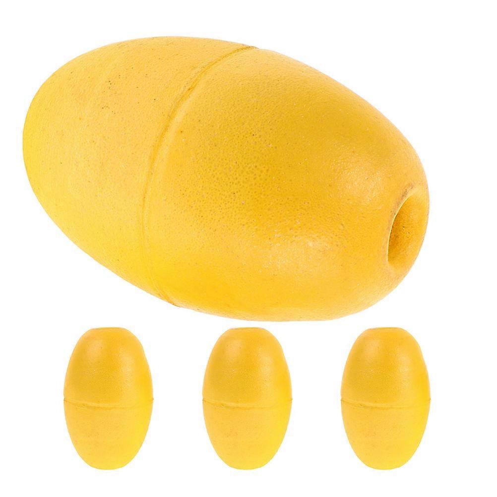4pcs PVC Buoy Floats for Kayaks, Yachts, and Boats – Durable Rope Floats for Secure Anchoring and Stability in Fishing and Boating Activities