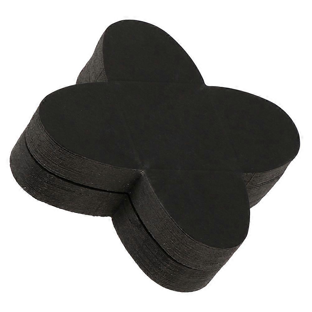 Black Environmentfriendly Chocolate Wrapping Trays with Separate Compartments for Storage 50 Pcs