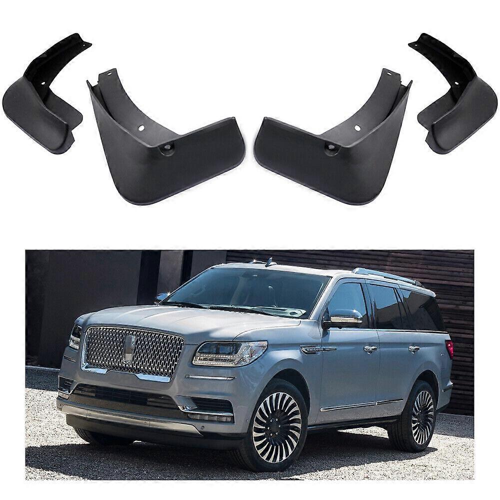 Συμβατό 4Pcs Λασπωτήρα Φτερών Λασπωτήρα Λασπωτήρα Αυτοκινήτου για το Lincoln Navigator 2019-2022