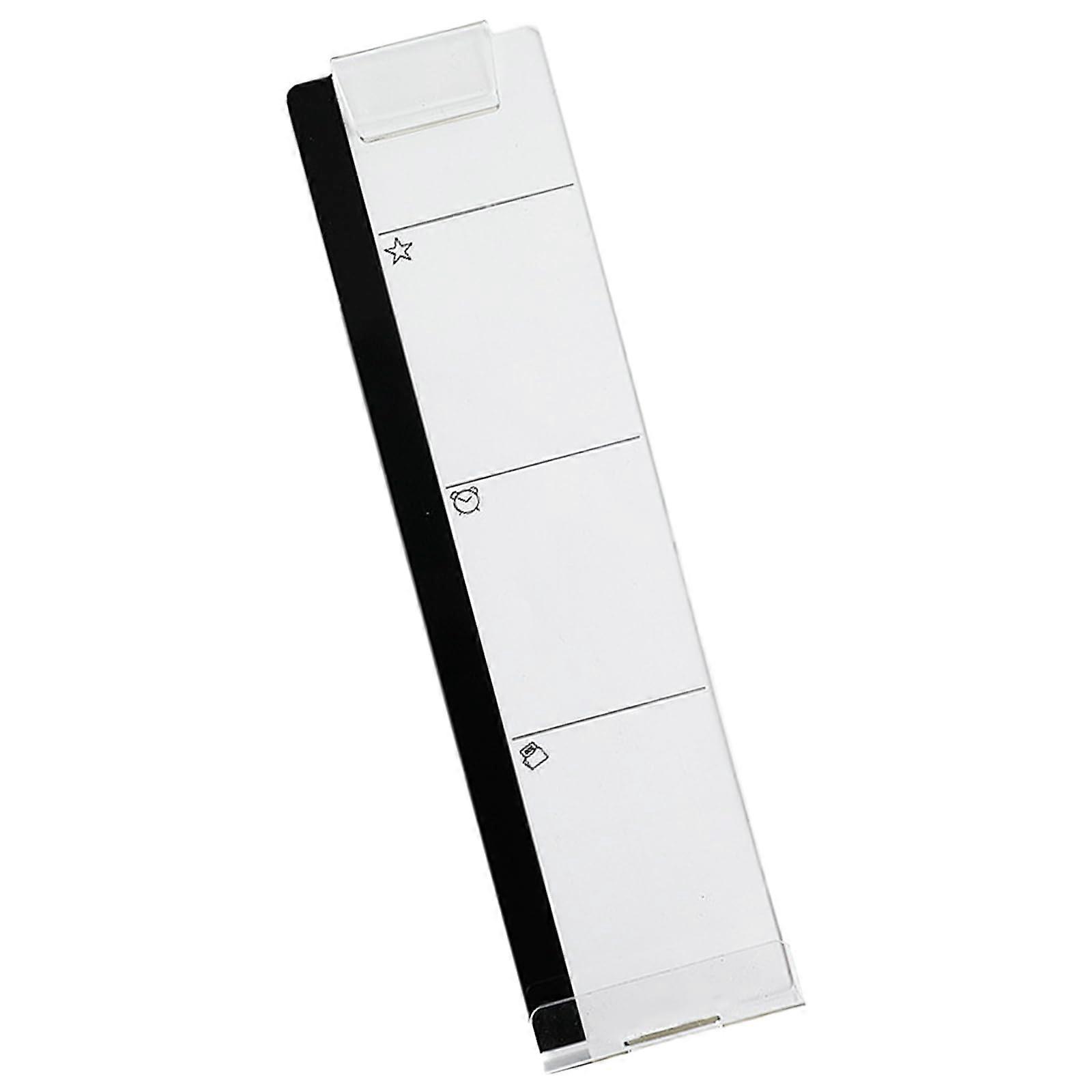 Monitor Memoboard Multifunctional Computer Monitor Board Monitor Side Panel Creative Desktop Memoboard for Home Office Right Side
