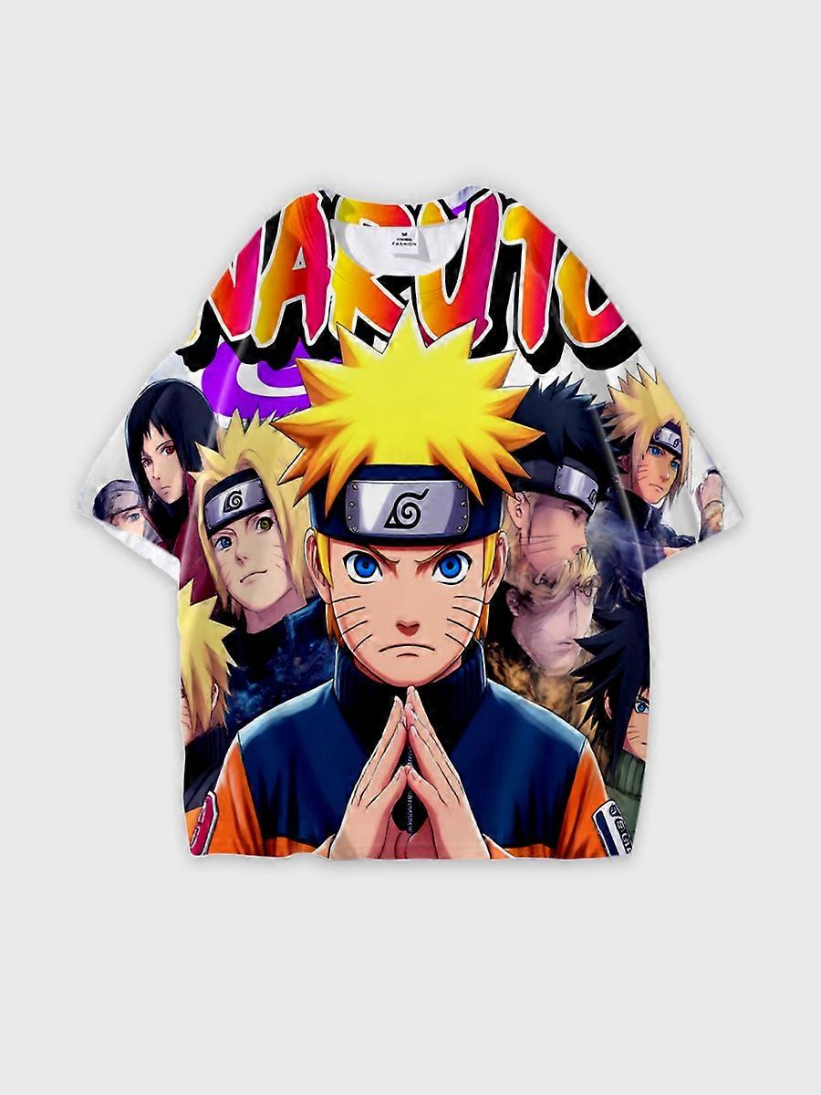 T-shirt round neck Role Pattern loose short sleeve P1152