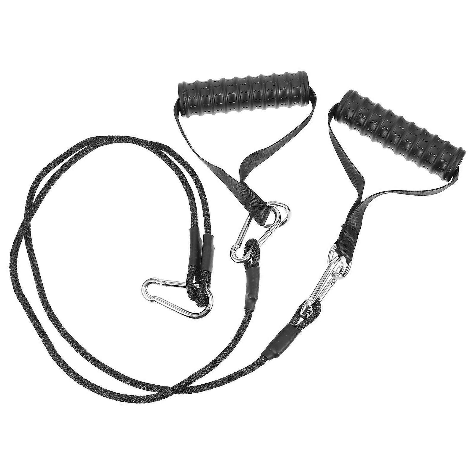 Black Pulley Cable for Exercising Use Durable and Safe Nylon Material Easy to Install and Set