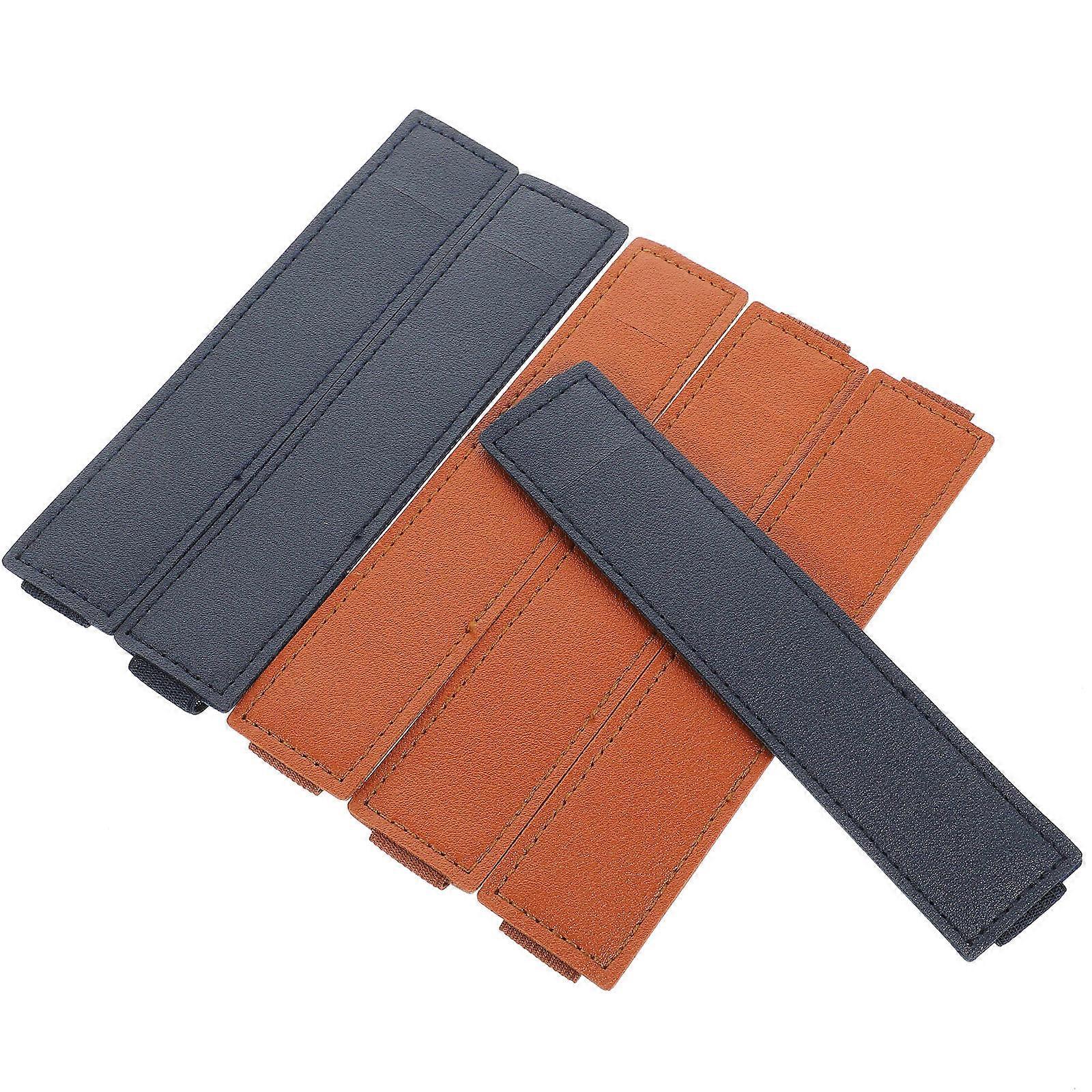Notebook Pen Sleeve with Elastic Band 6pcs Pen Holder Pouch for Journals, Tablets, Office, School Use Gift Friendly Organizer