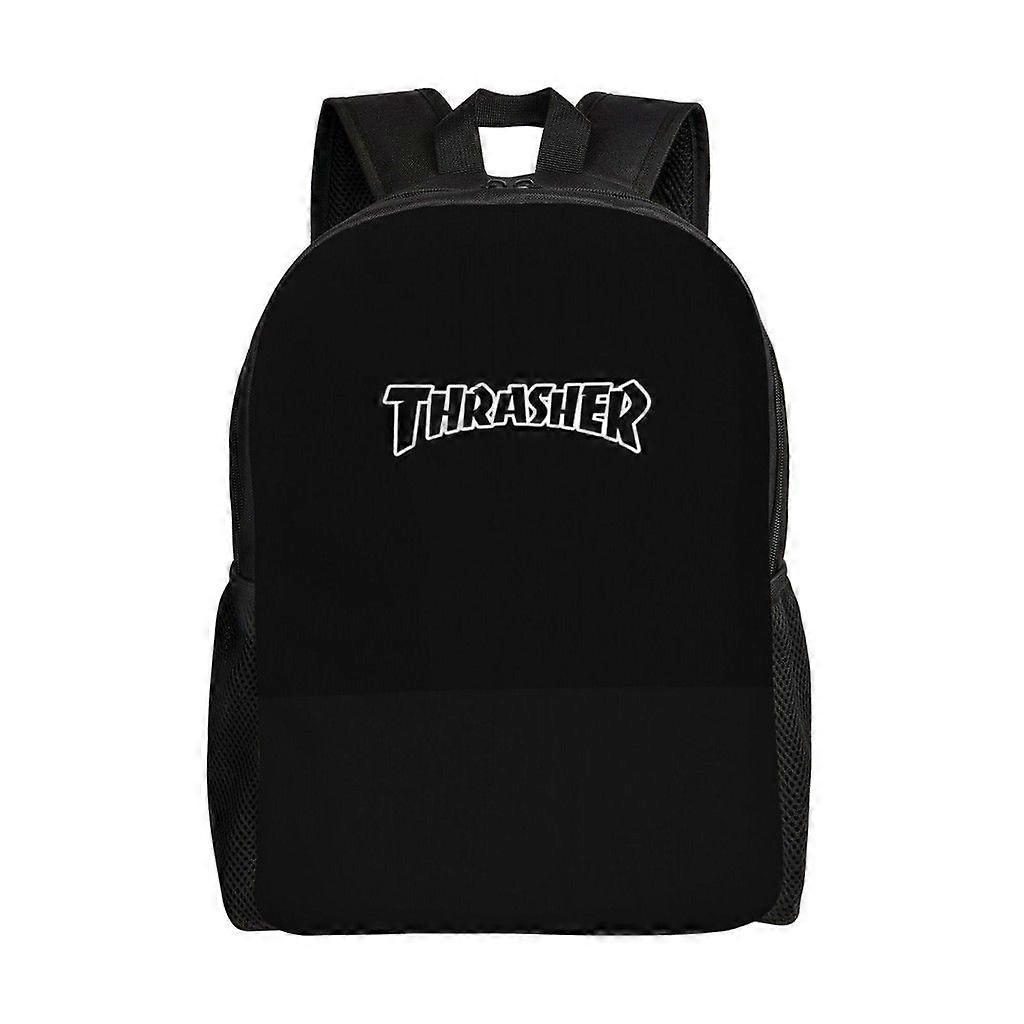 THRASHER Skolväska Tecknad Ryggsäck Mode Pojkar Väska Student Skolväska Resa Ryggsäck-hjka69