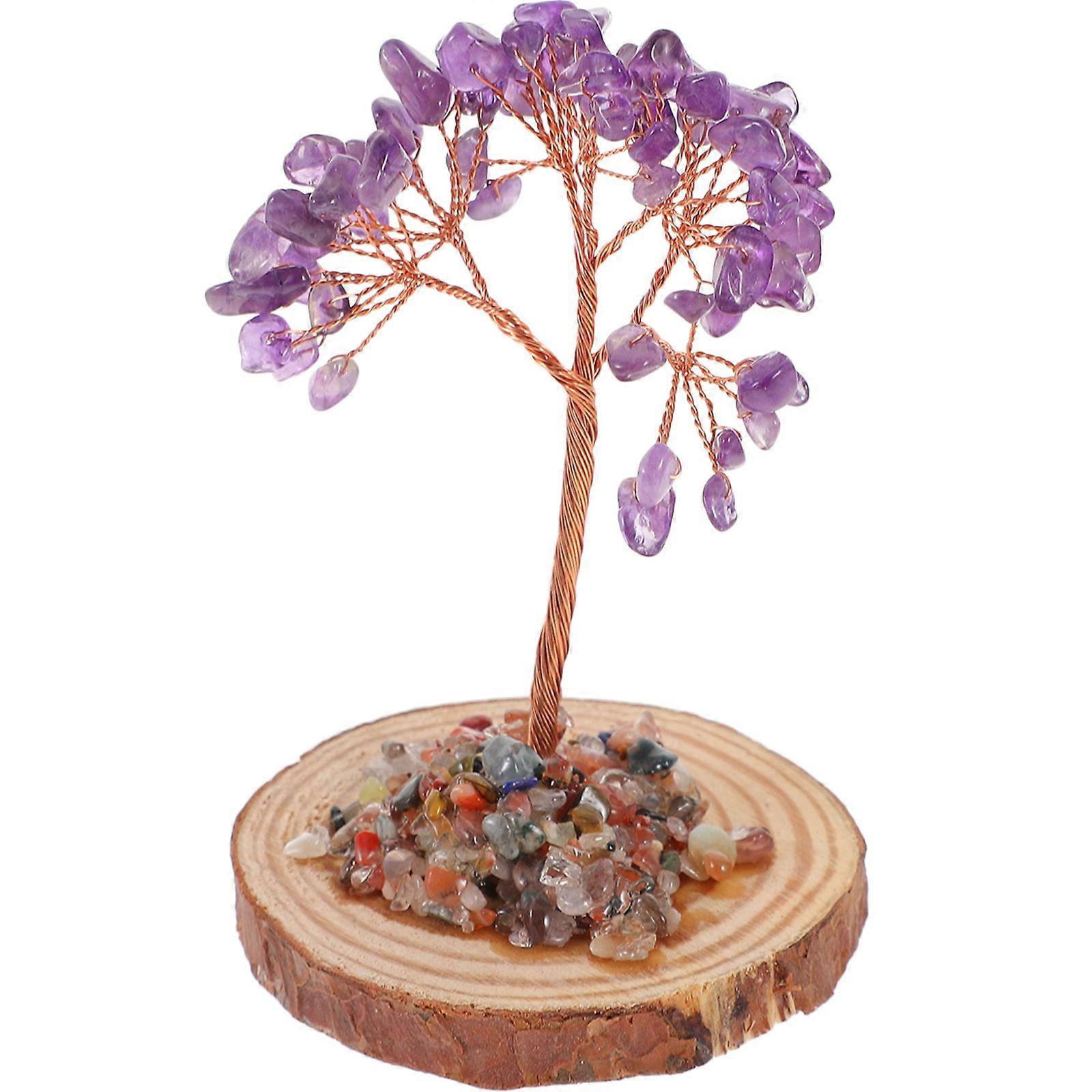 Tree Decor for Desktop Adornment Gift Photography Prop Small Design