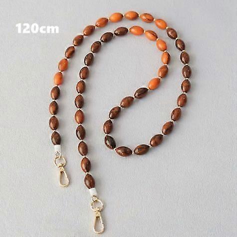 Imitation Decorative Bag Chain Beaded Handle Purse Strap Extender Straps with Lobster Clasp for Underarm Bag Clutch Handbag Tote 120CM