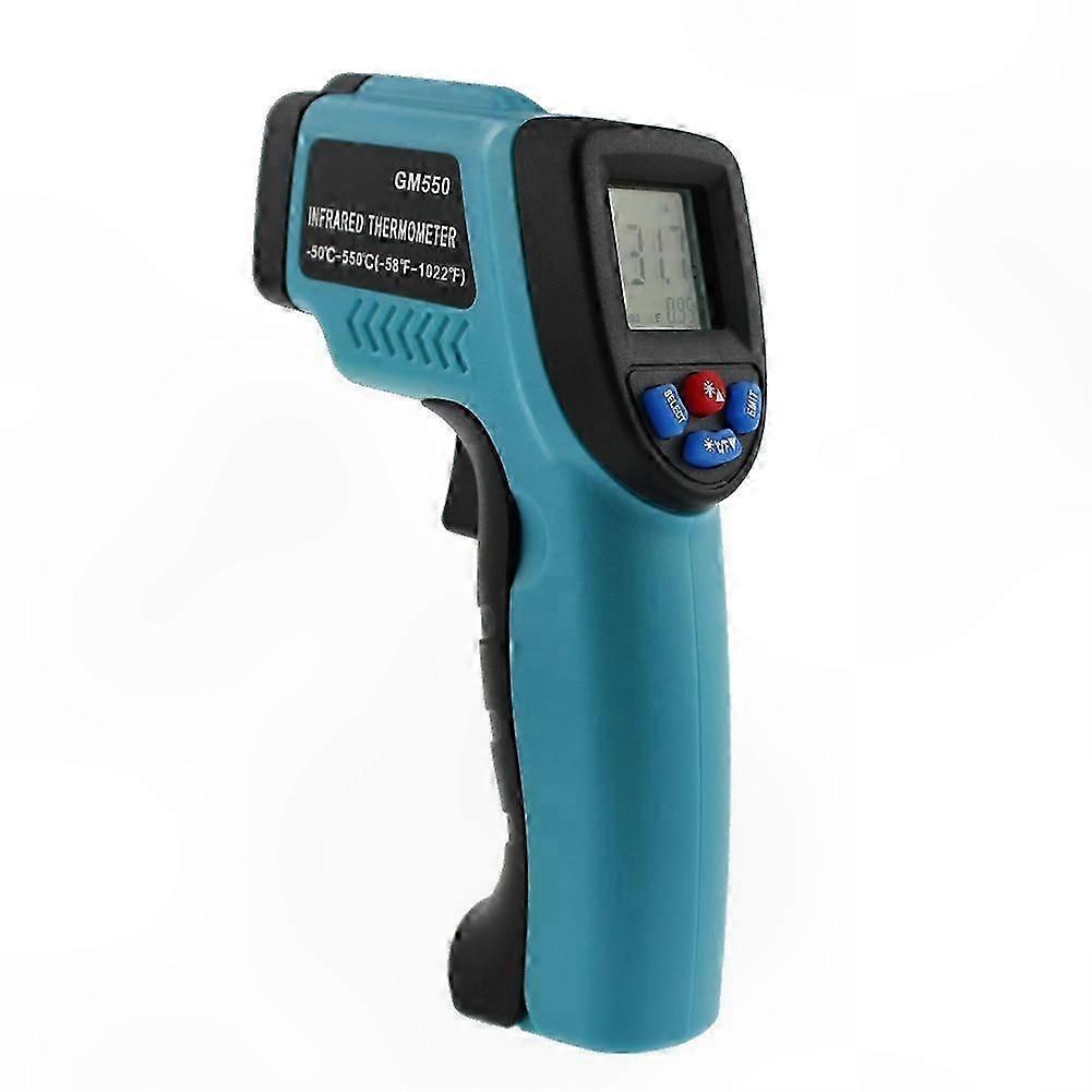 Infrared Thermometer Non-Contact Digital Pyrometer with LCD Display for Industrial Use