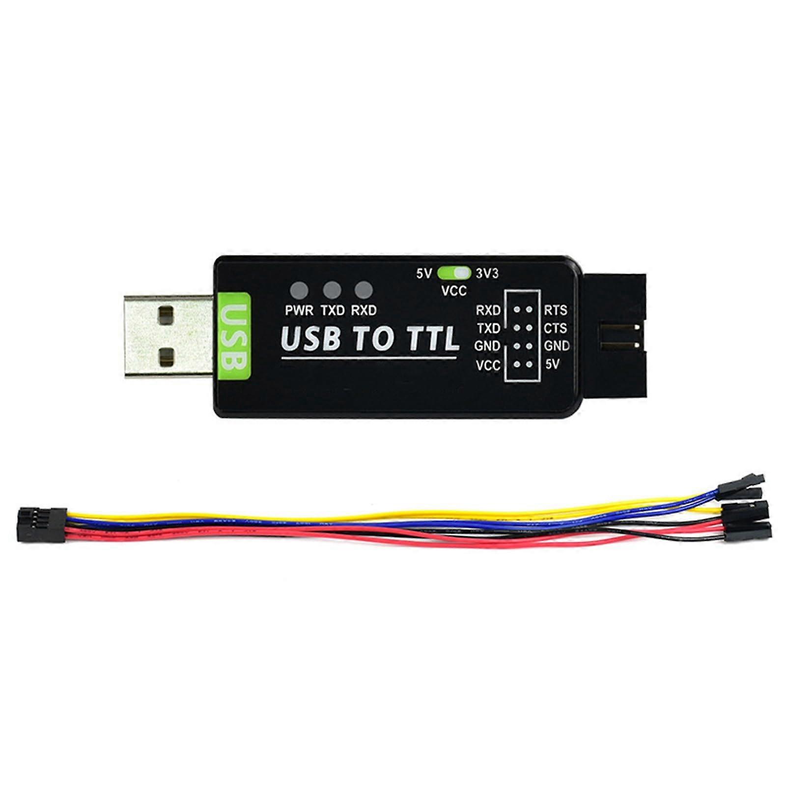 Industrial USB-To-Serial Module Cable With Chip, Multi-Protection, Multi-Serial-Port Debugging