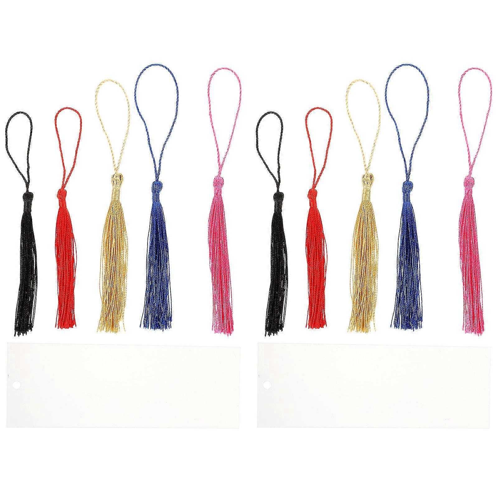 Diy Design Assorted Color Bookmarks For Reading Students Gift Rectangular Acrylic 10 Sets