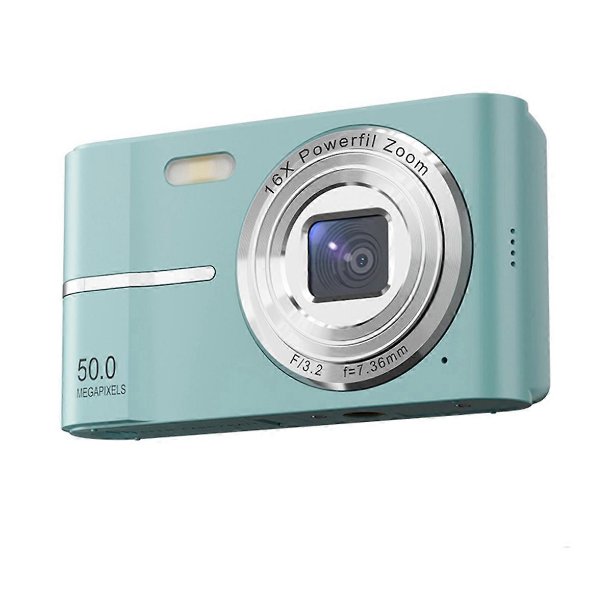 2.4 Inch Retro Digital Camera 4K HD Small Portable CMOS Mini Camera 50MP 16x Zoom Video Recorder Ca