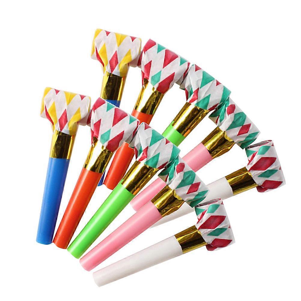 60pcs Party Whistles Assorted Colors Noisemakers for Birthdays Events Sports Celebrations Fun Props