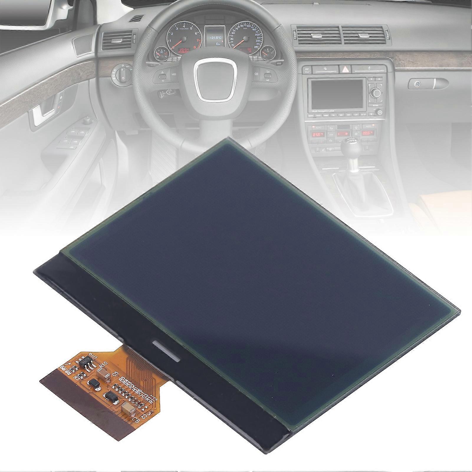 Speedometer LCD Screen Safe Operation FPC Connection Dashboard Screen Display Replacement for A4 B6 B7 2002‑2008 