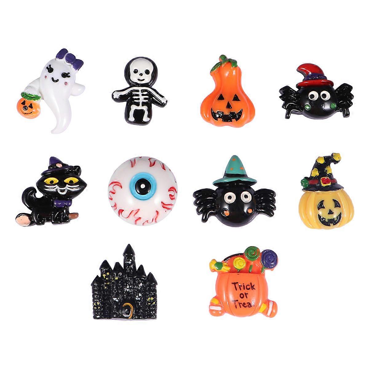 Creative Halloween Resin Pendants for DIY Craft Enthusiasts