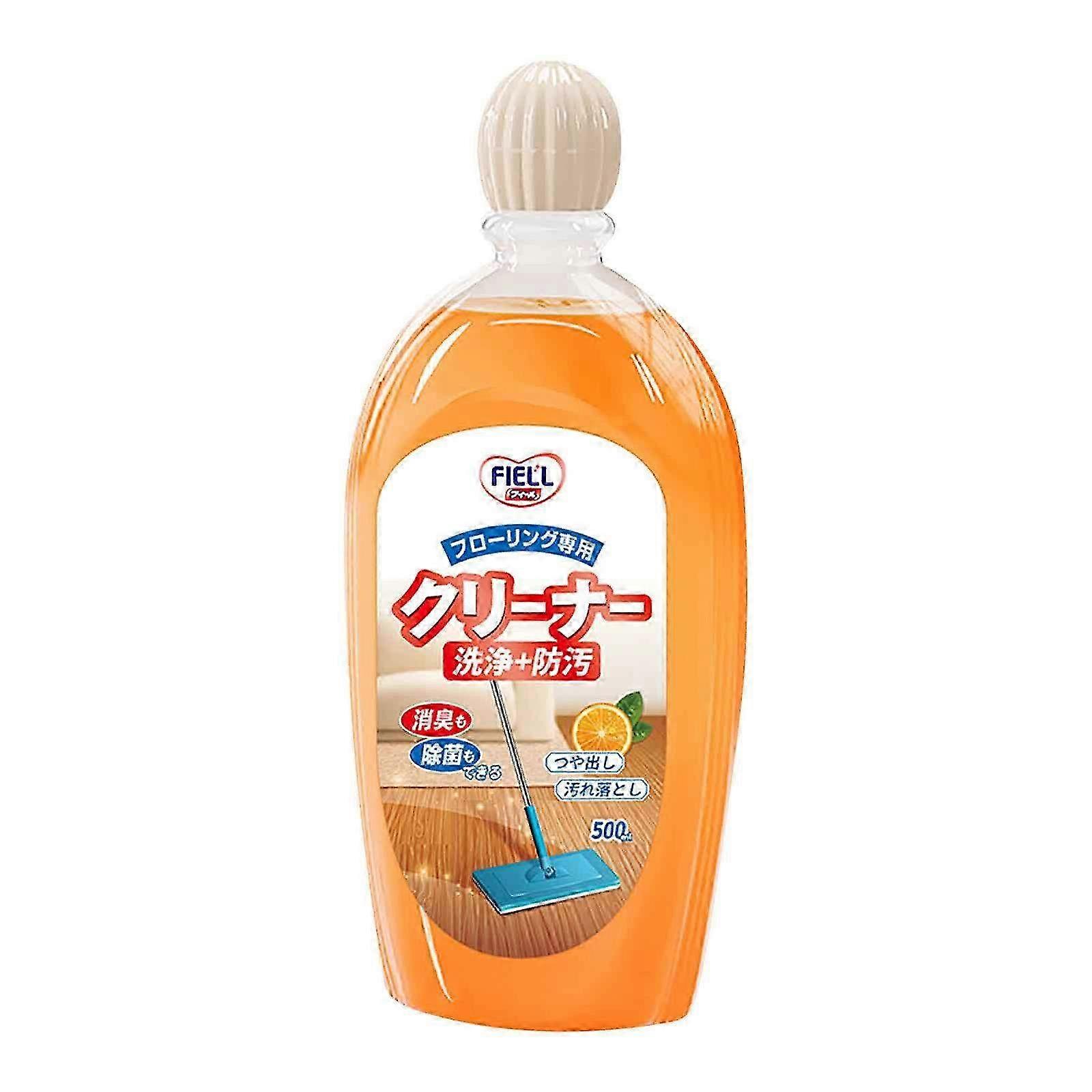 Ceramic Tile Floor Cleaner - Powerful Dirt Removal Solution with Quick Drying & Shining Formula for Home Mopping - 500ml