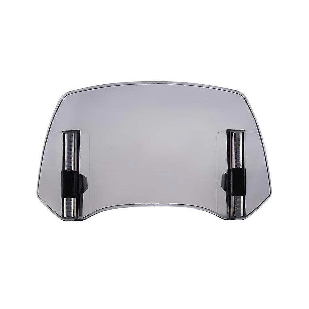 Motorcycle Windshield Wind Deflectors for Honda VFR 1200 2010-2020 Adjustable Gray Snap-On Windscreen Extension Accessories