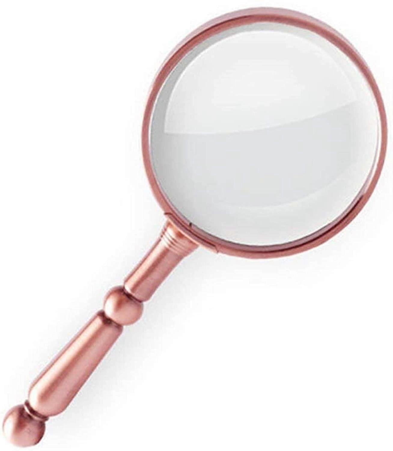 Reading HD Magnifying Glass Metal Handheld Magnifier For Reading Crafts And Repair Old Man