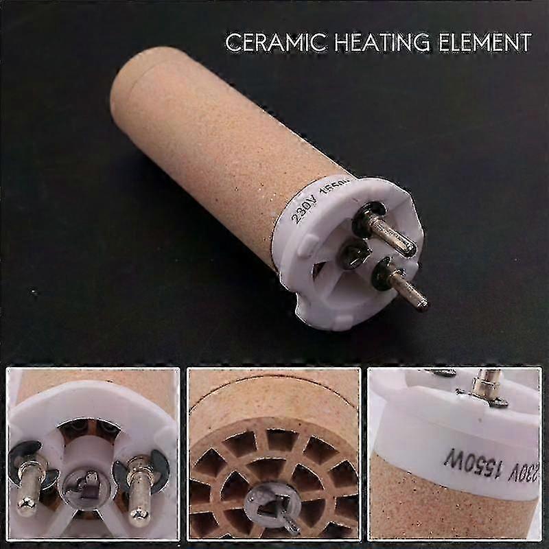 2PCS 142.717 230V 1550W Ceramic Heating Element for TRIAC ST/AT Hot Air Tool