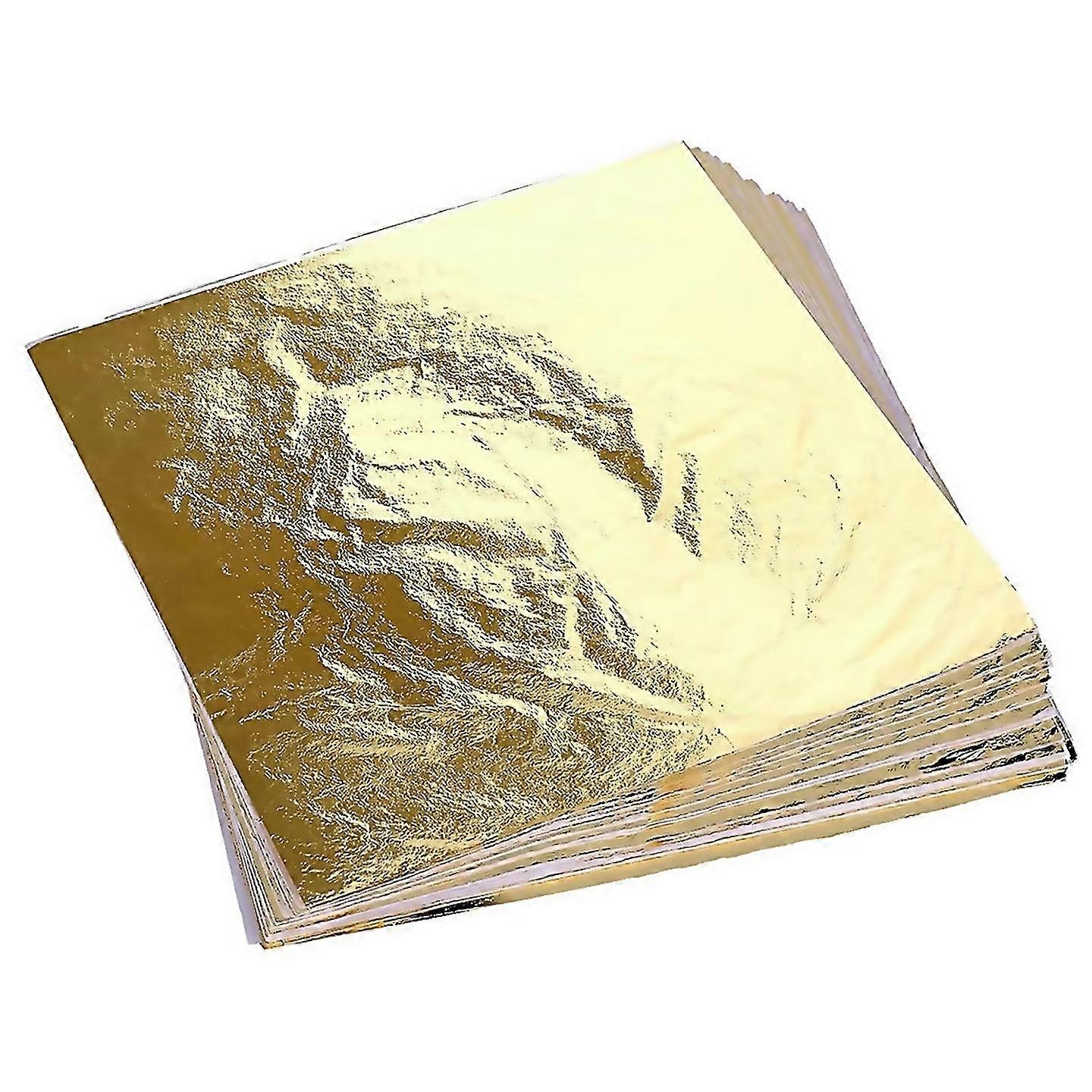 For 55x55inch foil sheets copper leaf sheets for diy crafts decor Gold