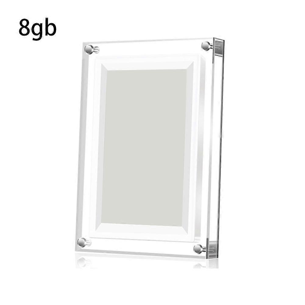 pulunto Digital Picture Frame, Acrylic Video Frame, Smart WiFi Digital Photo