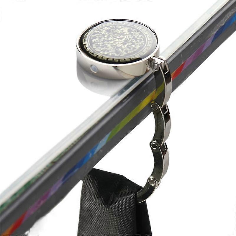 Portable Foldable Folding Table Purse Bag Hook Hanger Tools Handbag Access