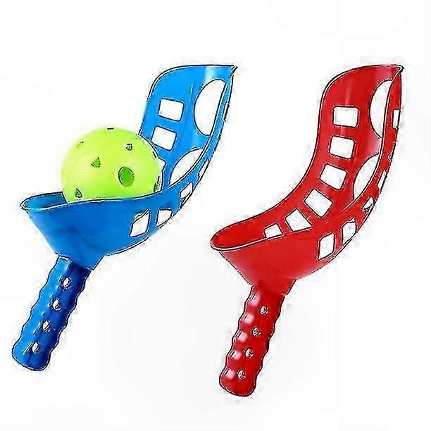 Kids Outdoor Sports Set - Scoop Ball Game with Racket for Beach and Backyard Fun