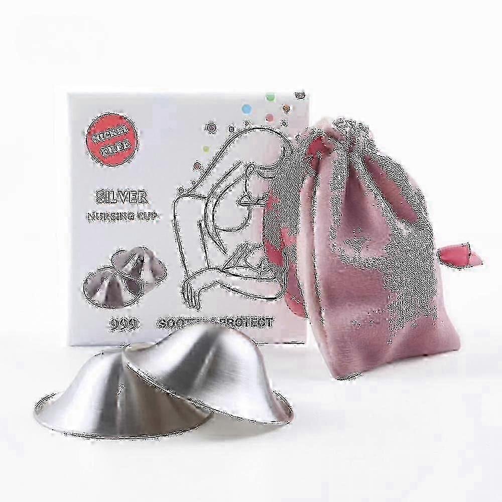 Protège-mamelons en argent pur 925, tasses en argent pour l’allaitement, téterelles pour l’allaitement des nouveau-nés, protège-mamelons et coussinets essentiels JP