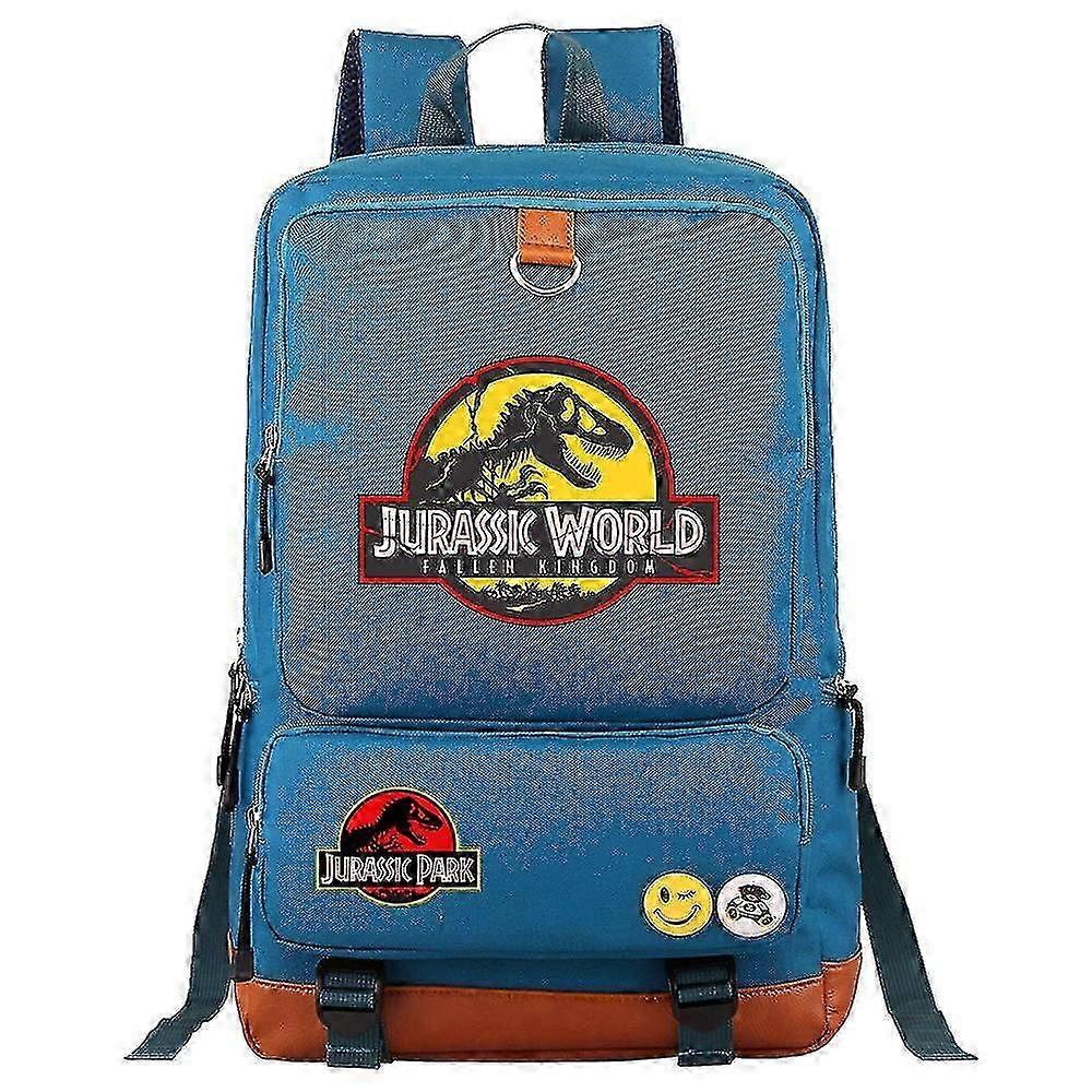 Stylish Jurassic Park Rucksack - UK Students' Premium Dinosaur-Themed School Carrier