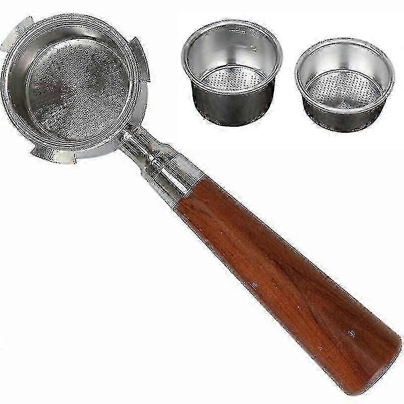 51 مم لماكينة Delonghi Ec685 Ec680 مع وعاءين لمسحوق القهوة مقاس 51 مم