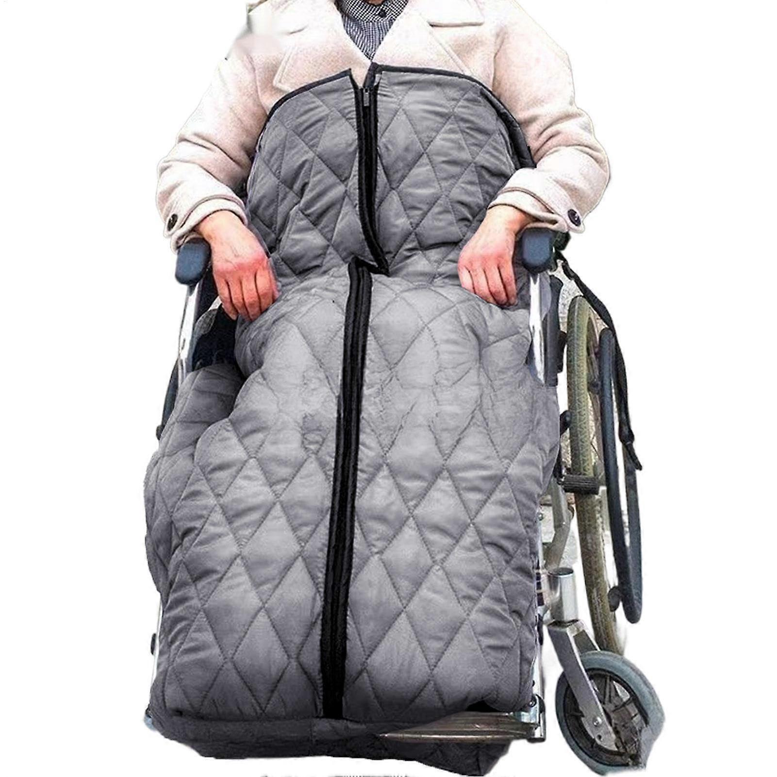 Warm Lap Blankets for Wheelchair Users  Lightweight Cosy Covers Gray