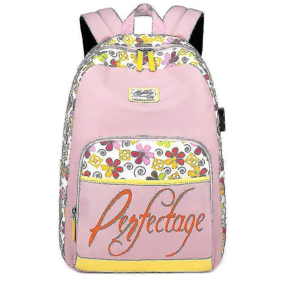 Waterproof Printing Large Capacity Backpack For Middle School Students