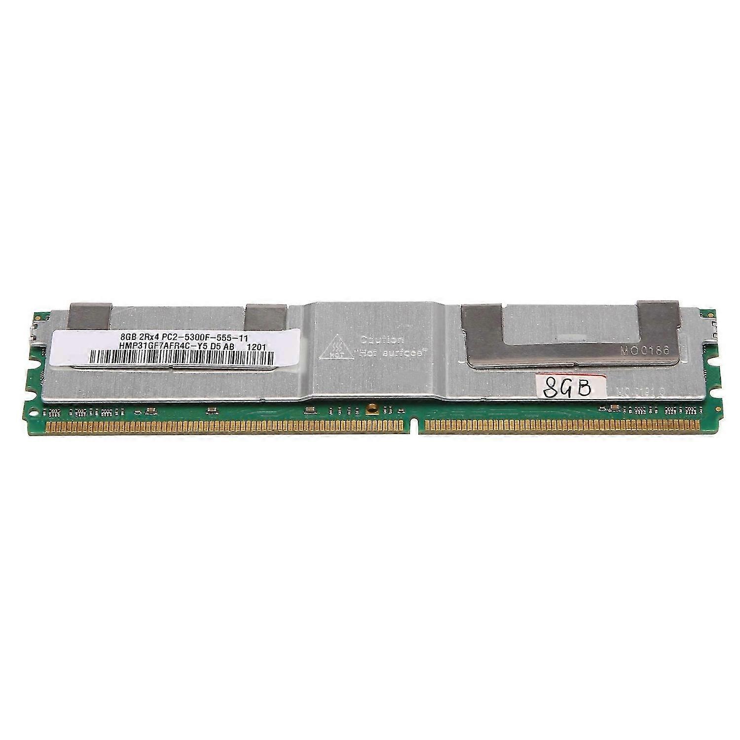 Convient pour AMD Desktop Memory DDR2 8GB RAM 667Mhz PC2 5300 240-pin 1.8V FB Dimm avec gilet de refroidissement
