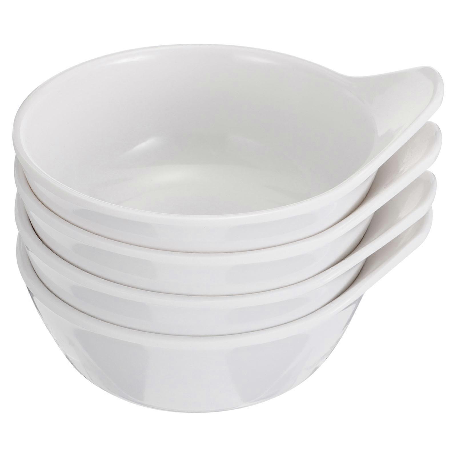 White Sauce Dishes for Home Use and Healthy 4 Pieces