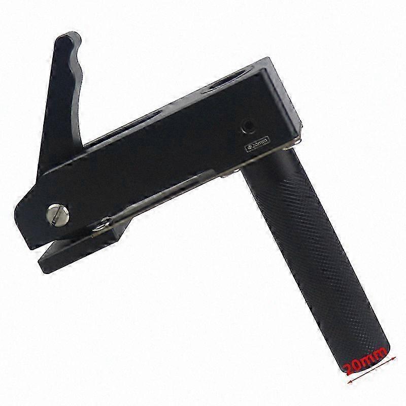 Adjustable Woodworking Clamp with 20mm Dog Hole, Quick-Release Mechanism, and Stable Frame for Workbench Use