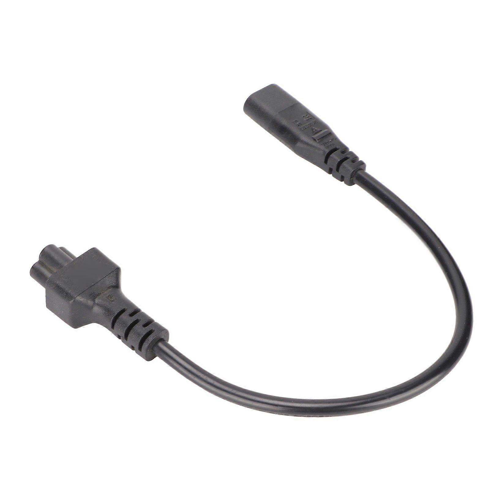 IEC320 C8 to IEC320 C5 Power Cord IEC320 C8 Male to C5 Female Cable Adapter for 3 Prong Laptop Power Adapters 100250V