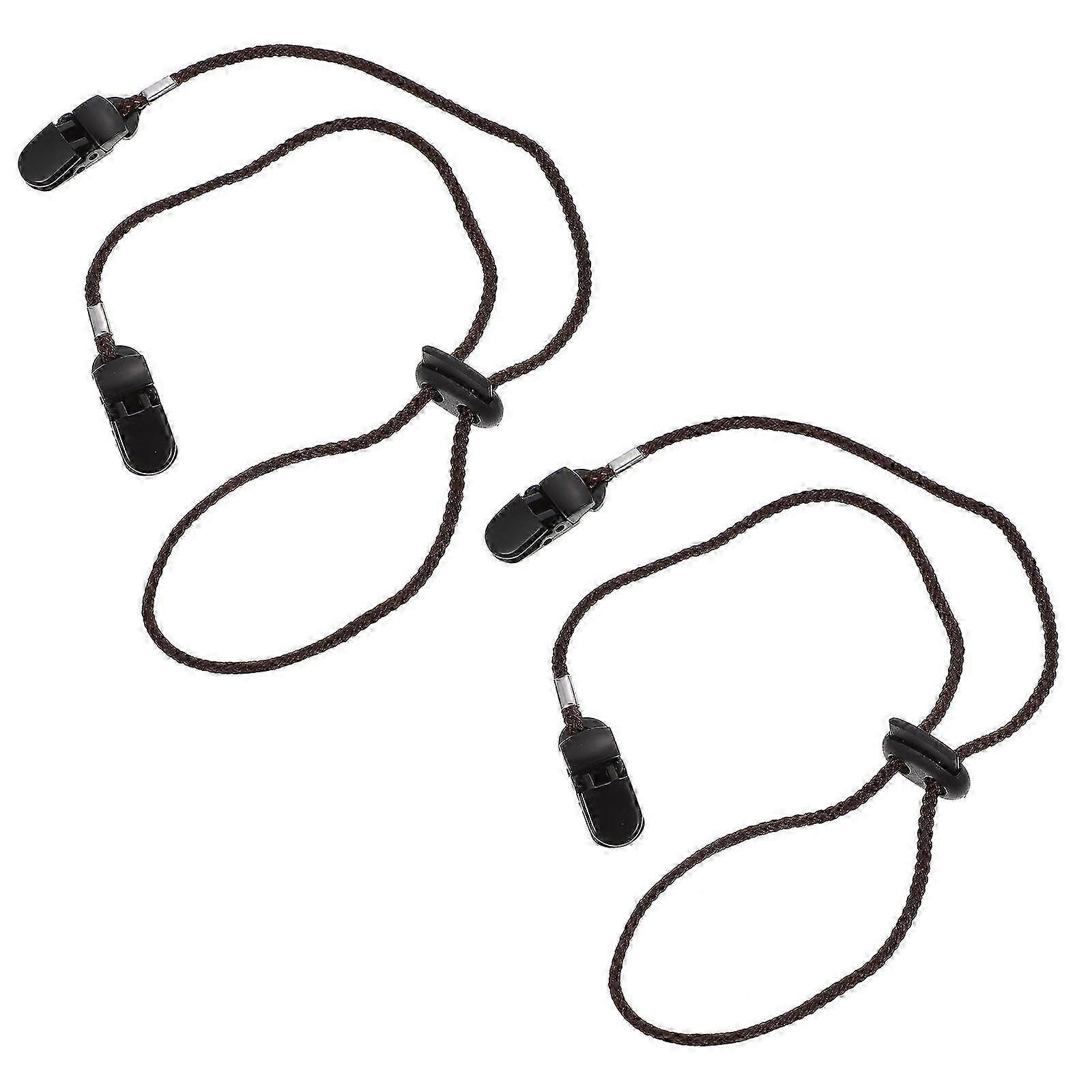 Anti-lost hat straps with clips for adjustable outdoor accessory