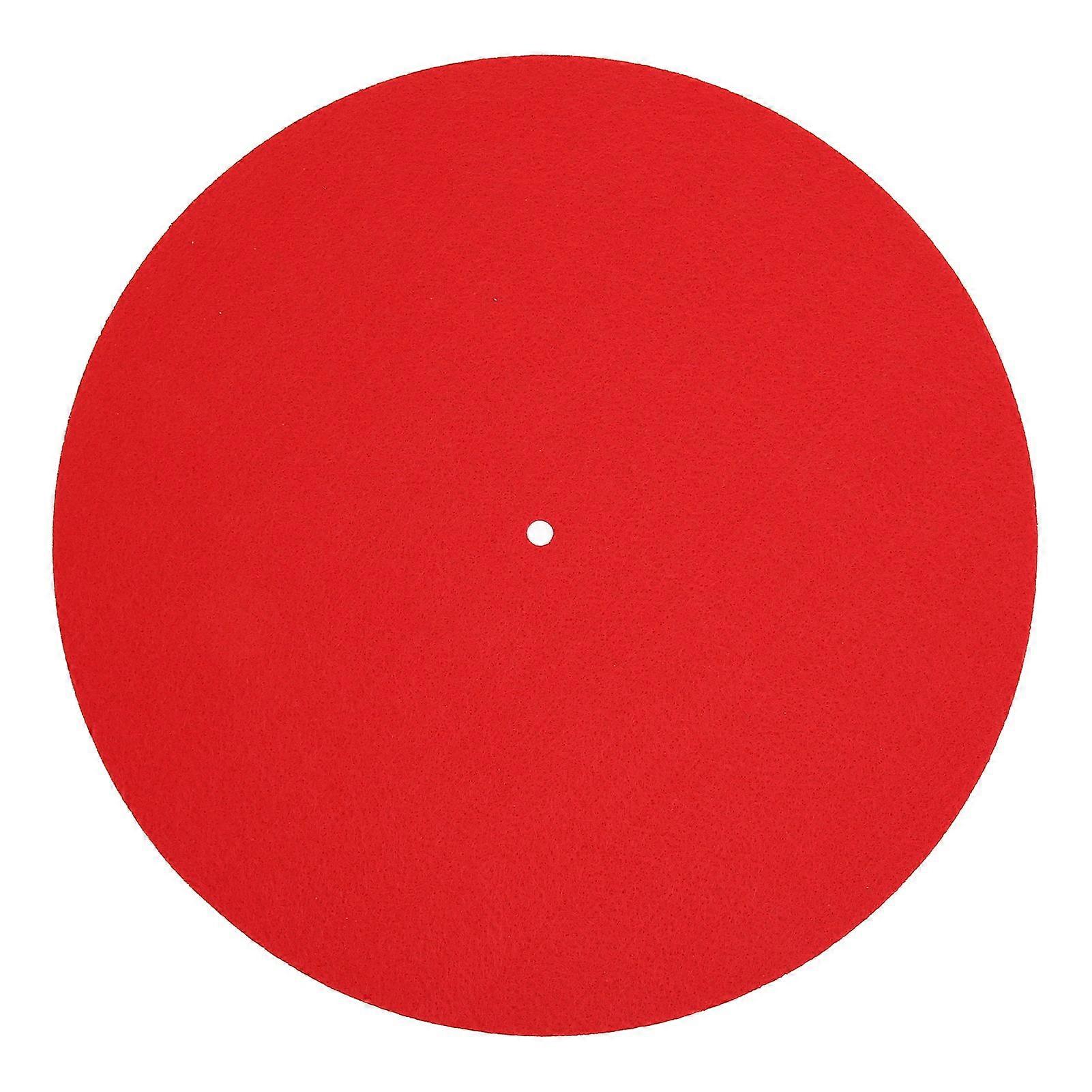 Vinyl Turntable Mat Felt Soft Slip Resistant Prevent Static Reduce Vibration Record Platter Pad