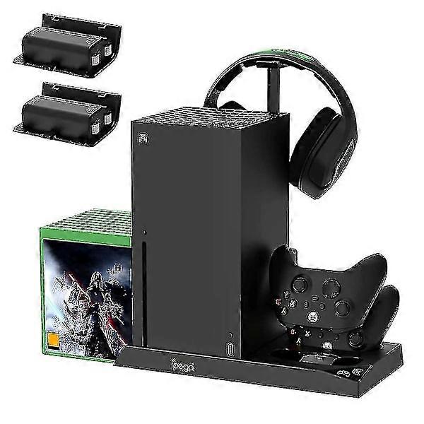 Vertical Cooling Stand for Xbox Series X Controller, Console Charging Station Dock