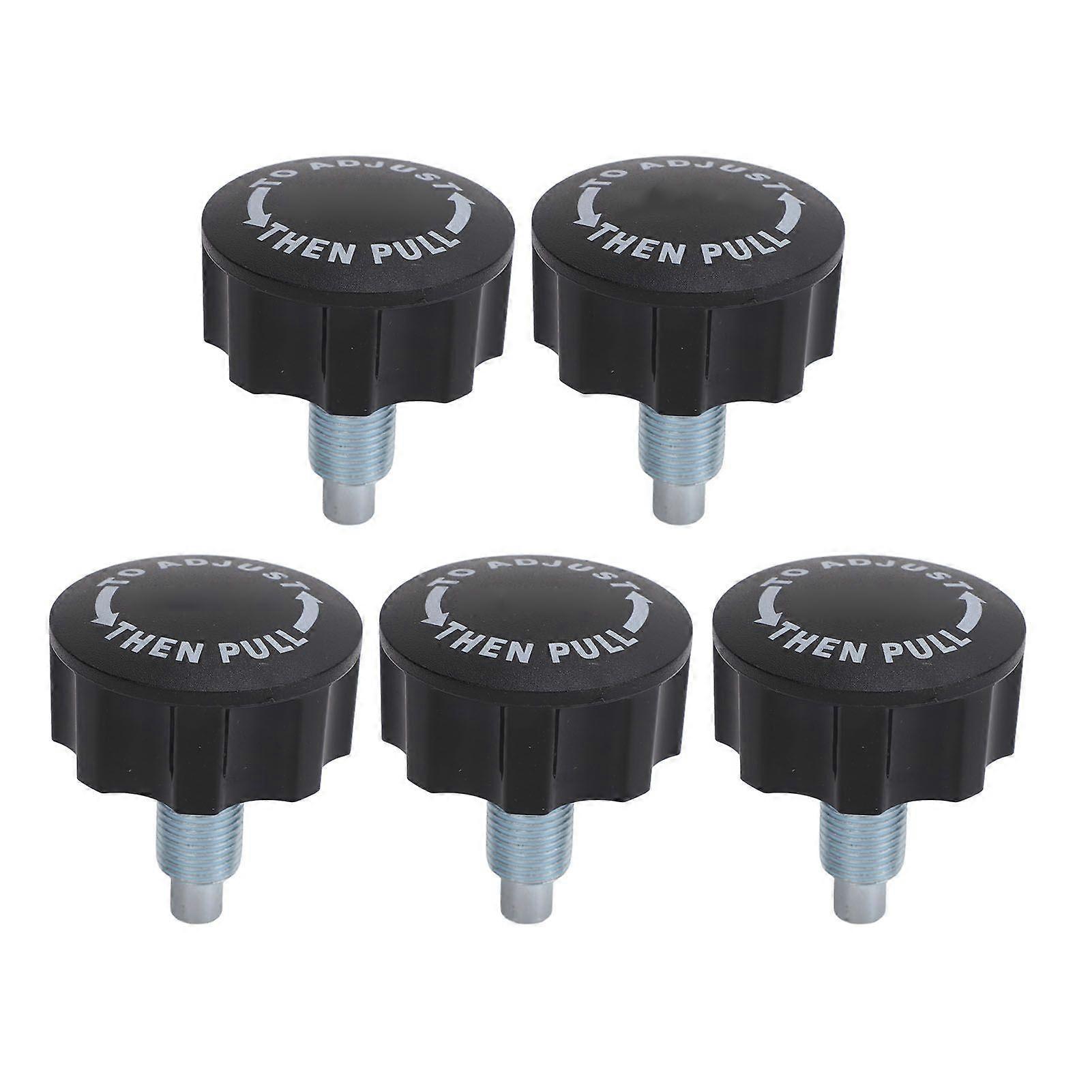 5PCS Spring Pull Pin Knob Screw Replacement Parts Fitness Knob Exercise Training Machines Quick Release Bike Equipment