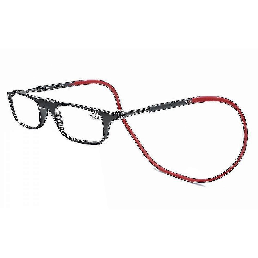 Reading glasses, full-frame ultra-light Tr90 material, magnetic neck-hanging and portable