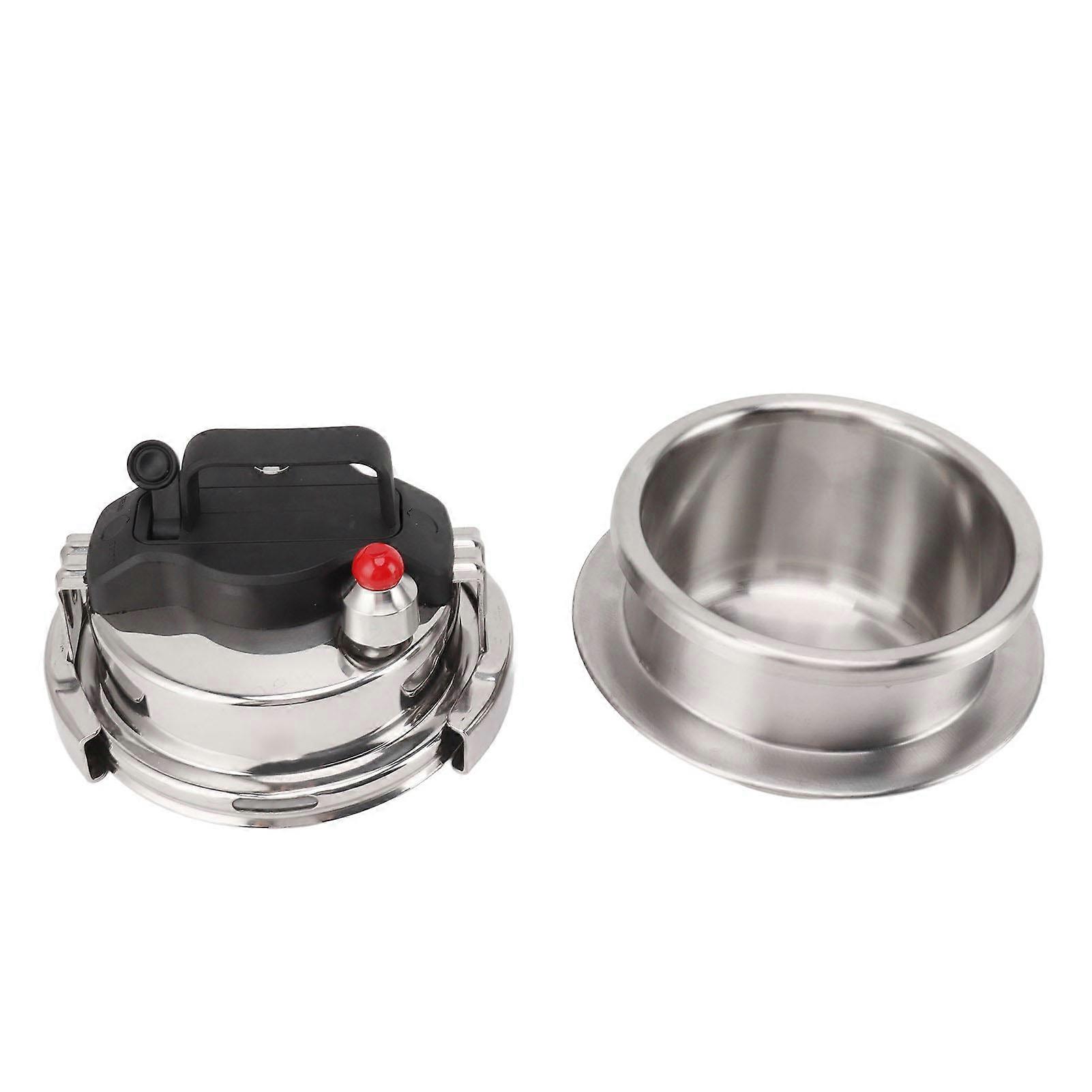 Mini 1.2L Stainless Steel Pressure Cooker Fast Heating Three Layer