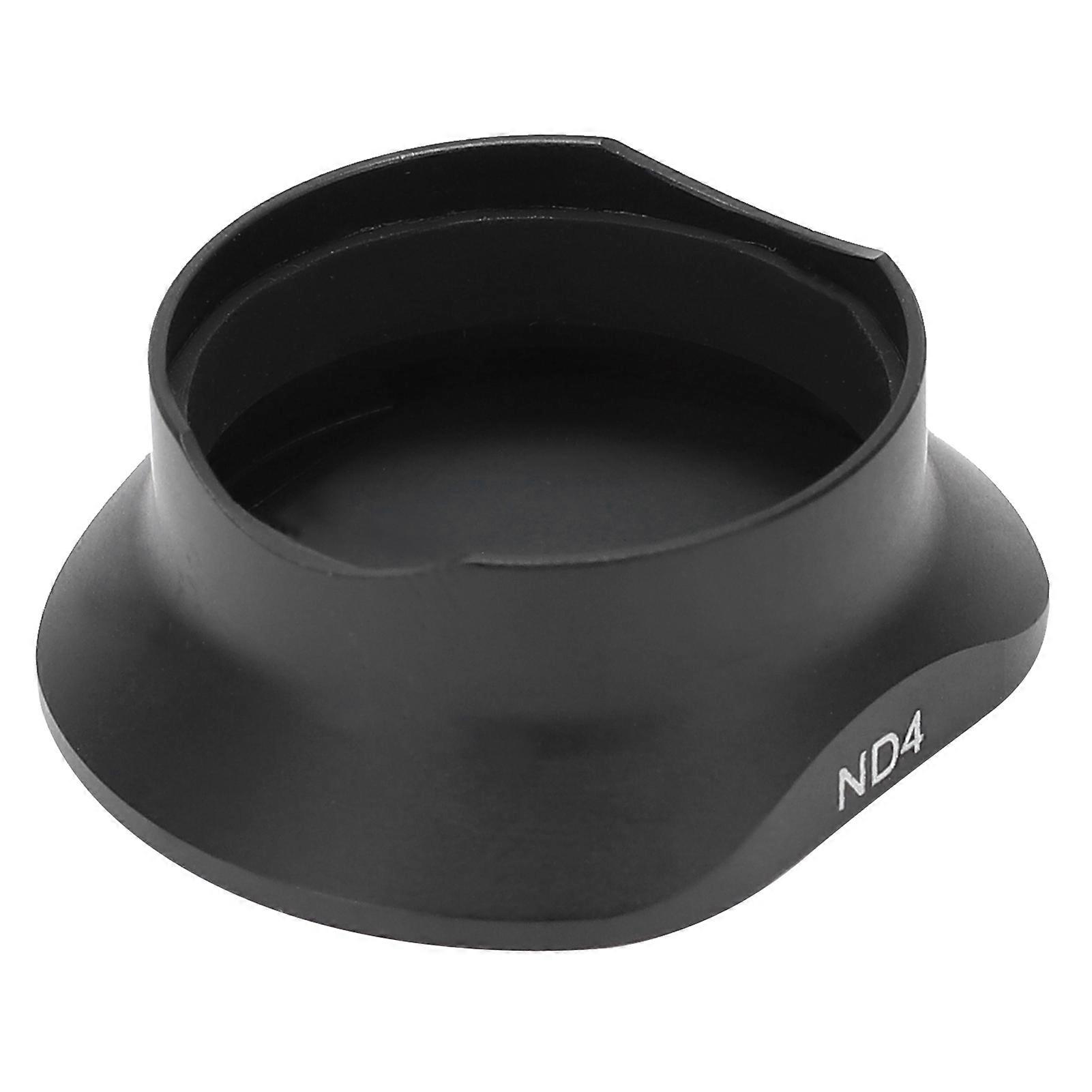 Waterproof ND-4 Camera Lens Filter Metal Glass Black for DJI FPV