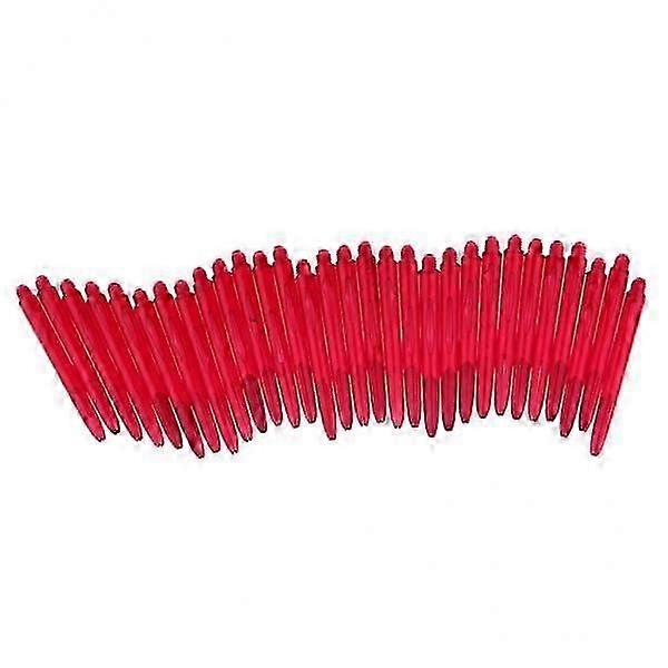 20x30 Pieces Universal Plastic 2BA Dart Shafts Replacement Dart Stems Red