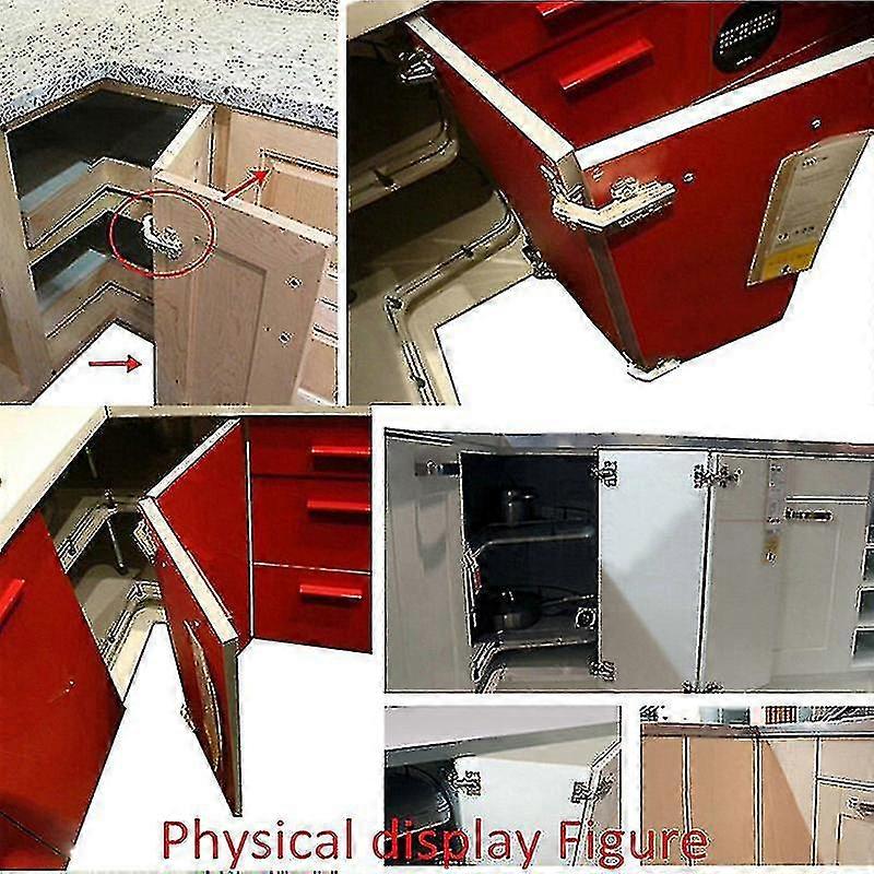 135 Degree Corner Hinges for Face Frame Cabinets Soft Close Half Overlay