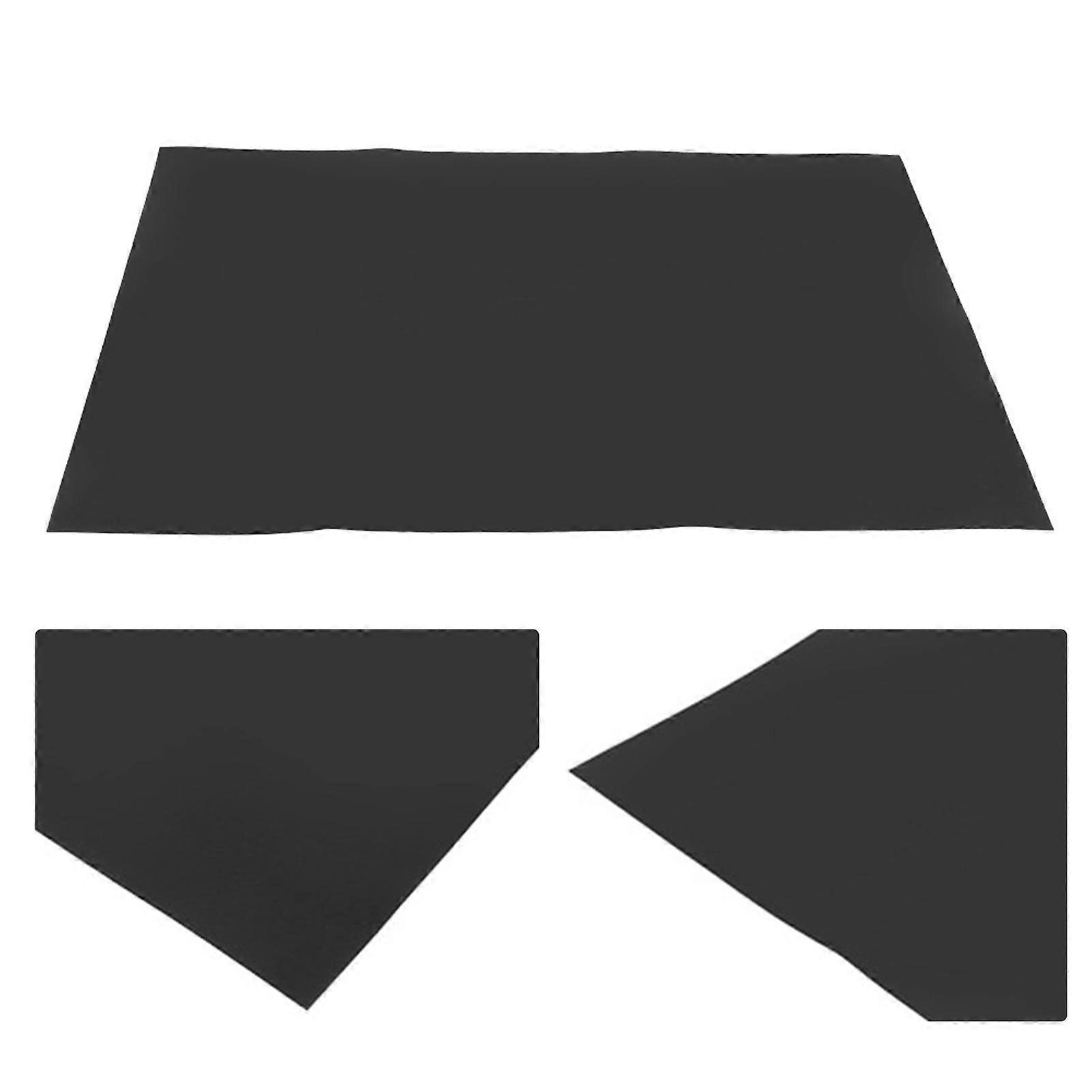 Induction Cooker Protector Silicone Mat Rectangle 25x35cm Black