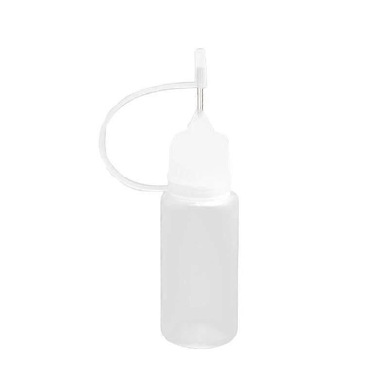 10ml Needle Tip Glue Applicator Bottle Refillable Bottles For Paper Quilling DIY
