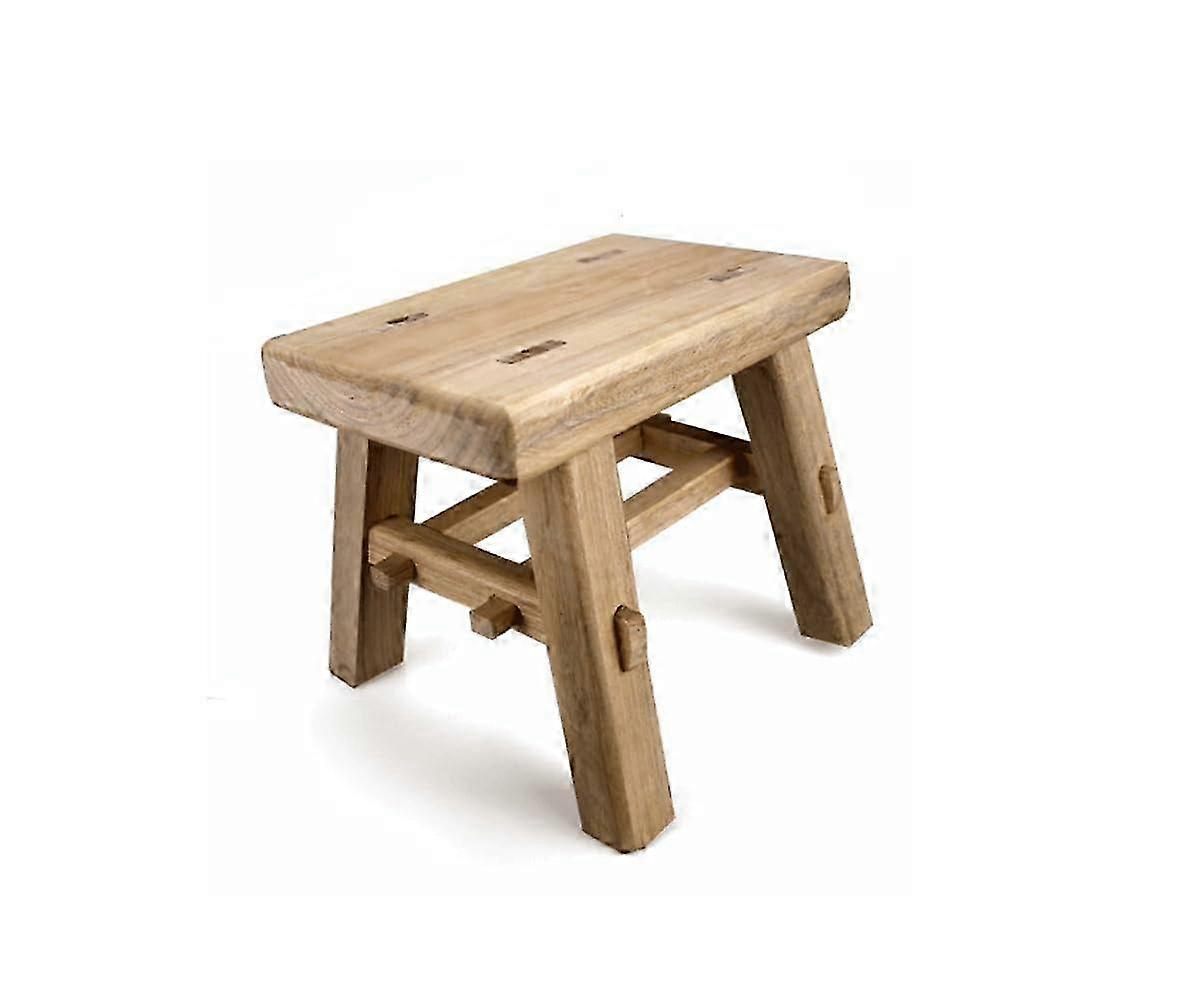 Creative Solid Wood Step Stool for Bedroom 11.8' x 5.9' x 7.8' 2025