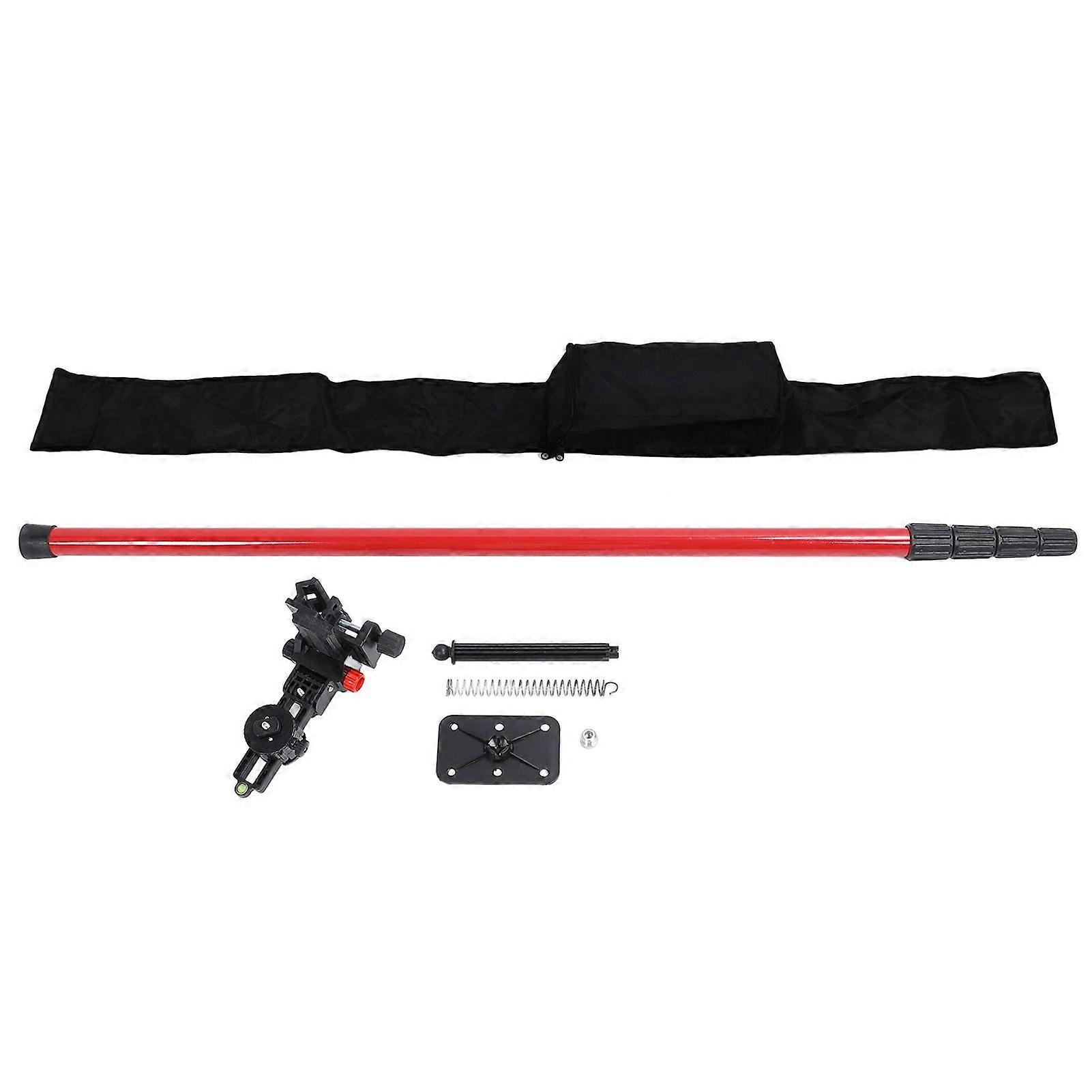 Level Tool Telescoping Pole 4M Adjustable Infrared Level Tool Extendable Mounting Rod for Ceiling