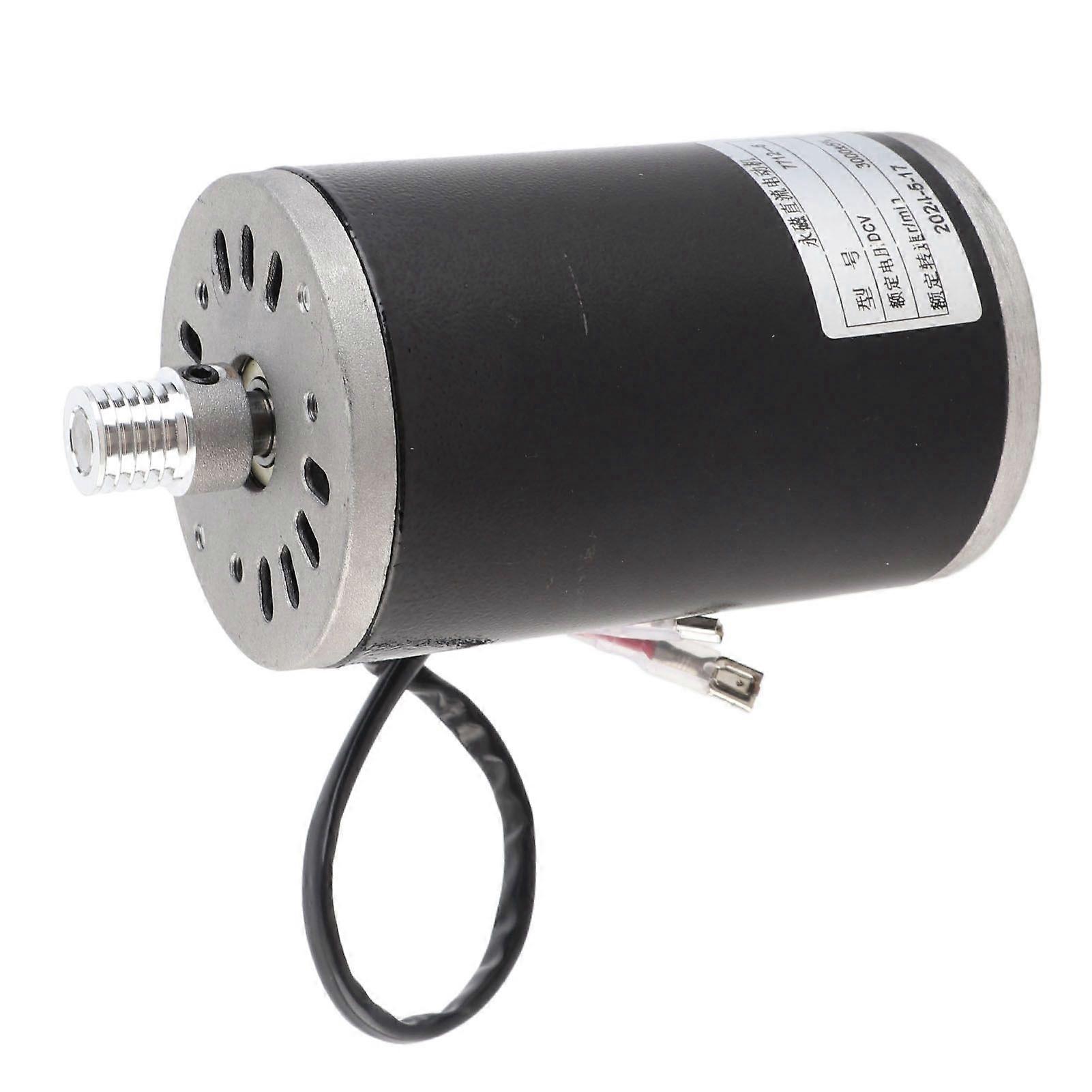 Treadmill Drive Motor 180V 200W Metal Treadmill Brush DC Motor Part with All Copper Coil for Replacement